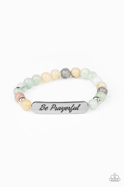 Paparazzi Be Prayerful Green Bracelet