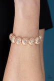 Paparazzi Obviously Ornate - Rose Gold Bracelet