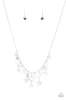 Paparazzi Stellar Stardom Silver Necklace