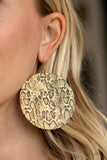 Paparazzi Animal Planet Gold Earrings