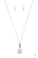 Paparazzi Maternal Blessings Blue Necklace