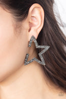 Paparazzi Star Player Silver Earrings