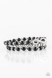 Paparazzi Immeasurably Infinite Black Bracelet