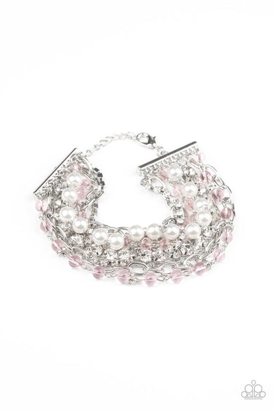 Paparazzi Heiress Hustle Pink Bracelet