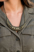 Paparazzi Moon Child Magic Brass Necklace