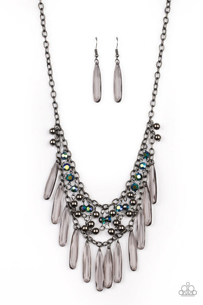 Paparazzi Uptown Urban Multi Color Necklace - Life Of The Party  May 2020