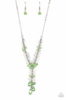 Paparazzi Iridescent Illumination Green Necklace