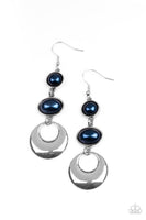 Paparazzi Bubbling To The Surface Blue Earrings