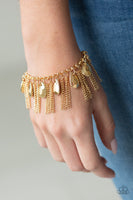 Paparazzi Brag Swag Gold Bracelet