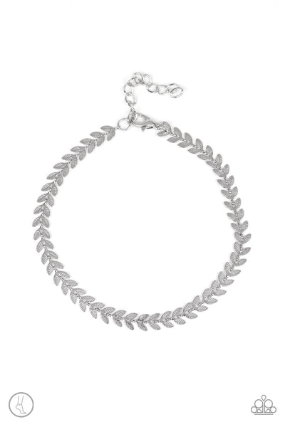 Paparazzi West Coast Goddess Anklet - Silver - ChiTown Chick Bling Boutique 