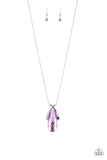 Paparazzi Stellar Sophistication Purple Gem Necklace