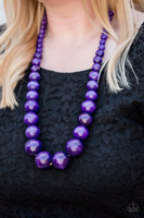 Paparazzi Effortlessly Everglades Purple Necklace