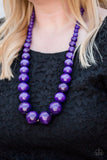 Paparazzi Effortlessly Everglades Purple Necklace