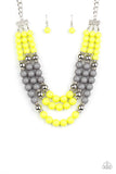 Paparazzi BEAD Your Own Drum Yellow Necklace