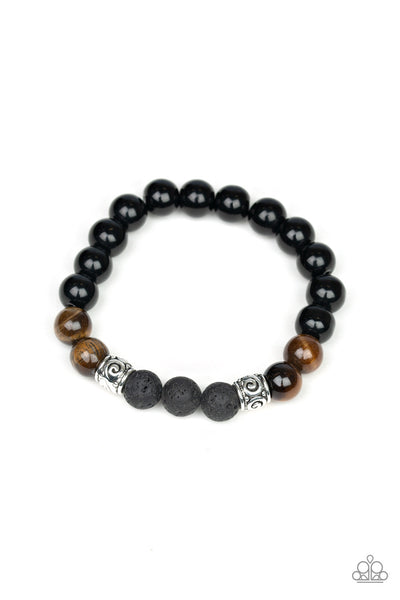 Paparazzi Mantra Bracelet Brown Bracelet