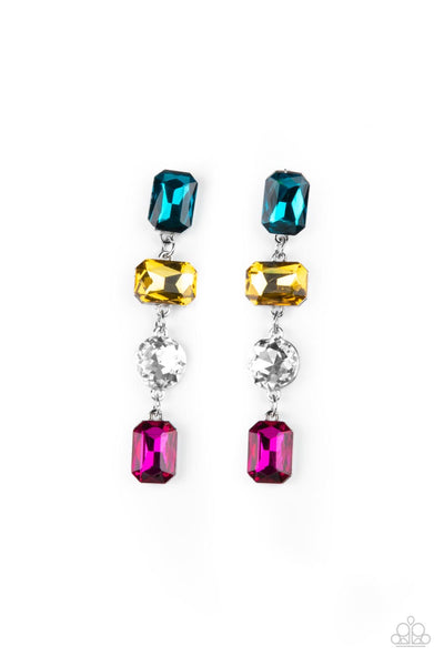 Paparazzi Cosmic Heiress - Multi Earrings