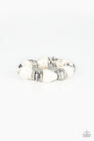 Paparazzi Stone Age Stunner White Bracelet