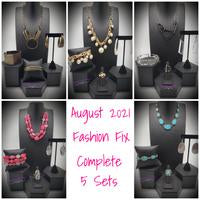 Paparazzi August Fashion Fix Complete Set + Exclusives