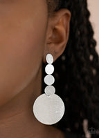 Paparazzi Idolized Illumination Silver Earrings