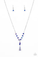 Paparazzi Olympian Oracle Blue Necklace