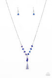 Paparazzi Olympian Oracle Blue Necklace