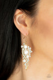 Paparazzi High-End Elegance Gold Earrings