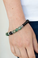 Paparazzi World Peace Green Bracelet