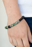 Paparazzi World Peace Green Bracelet