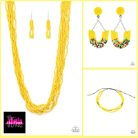 Make It Rainbow/ Basecamp Boyfriend- Yellow Set
