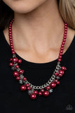 Paparazzi Prim and POLISHED Red Necklace