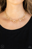 Paparazzi Urban Safari Gold Choker