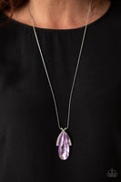 Paparazzi Stellar Sophistication Purple Gem Necklace