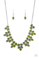 Paparazzi Hidden Eden Green Necklace