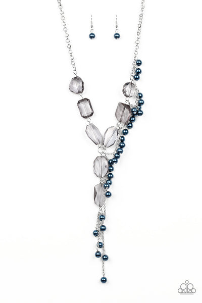 Paparazzi Prismatic Princess Blue Necklace