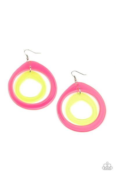 Paparazzi Show Your True NEONS Multi Earrings