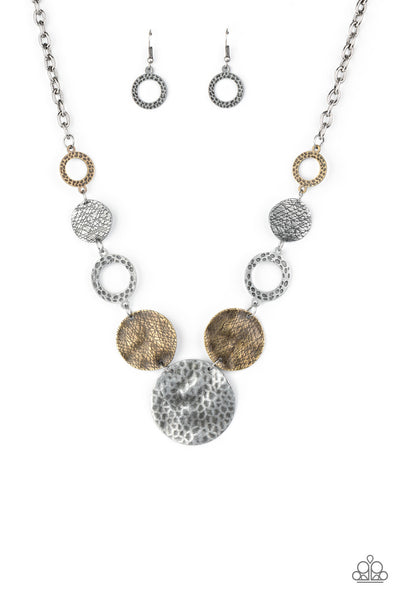 Paparazzi Terra Adventure Silver Necklace