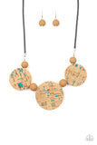 Paparazzi Pop The Cork Blue Necklace