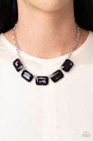 Paparazzi Deep Freeze Diva Purple Necklace