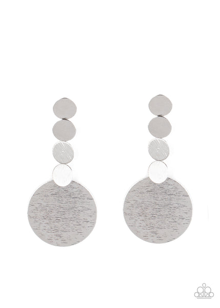 Paparazzi Idolized Illumination Silver Earrings