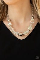 Paparazzi Iridescently Ice Queen - Multi-Necklace