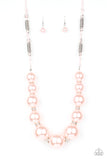 Paparazzi Pearly Prosperity Pink Necklace