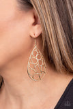 Paparazzi Reshaped Radiance Gold Earrings