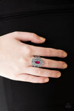 Paparazzi Blooming Fireworks Pink Ring