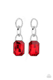 Paparazzi Flawlessly Famous - Red & Superstar Status  Red Earrings