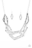 Paparazzi Break The Mold Silver Necklace