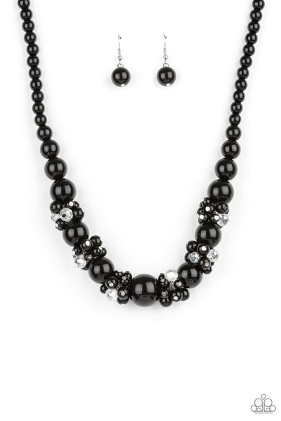 Paparazzi All Dolled UPSCALE Black Necklace & Upcycled Upscale Bracelet Set