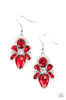 Paparazzi Stunning Starlet Red Earrings