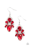 Paparazzi Stunning Starlet Red Earrings