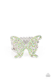 Paparazzi Butterfly Orchard Green Ring