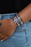 Paparazzi Safari Scene Purple Bracelet